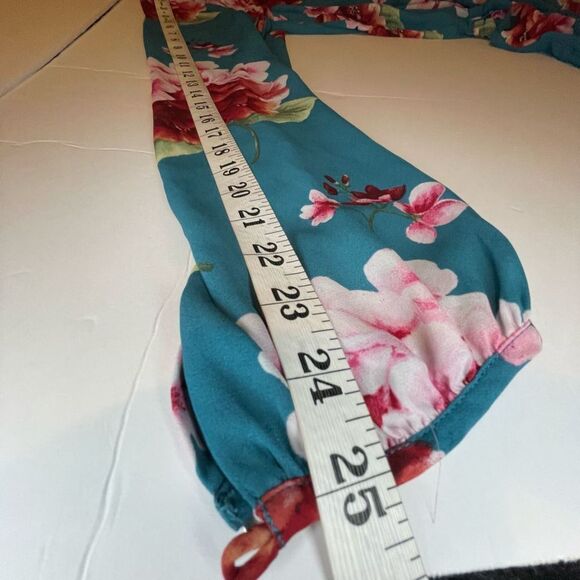 Forever 21 Floral Long Sleeve Romper - Picture 7 of 9
